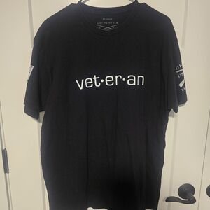 Grunt Style Black Veteran Tee